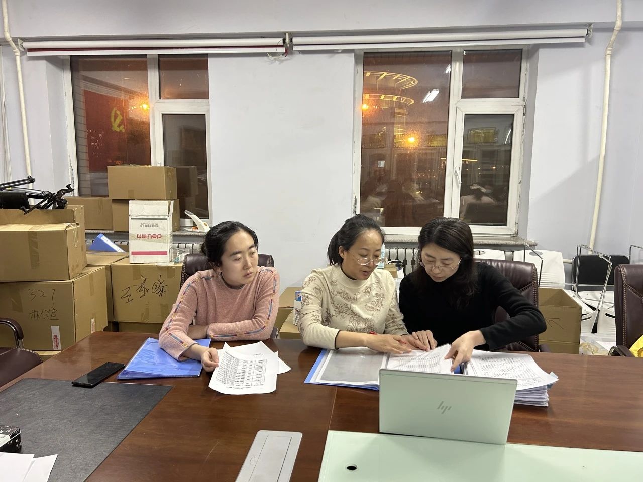 一流专业建设-教学质量保障||我院开展专业认证教研室材料检查