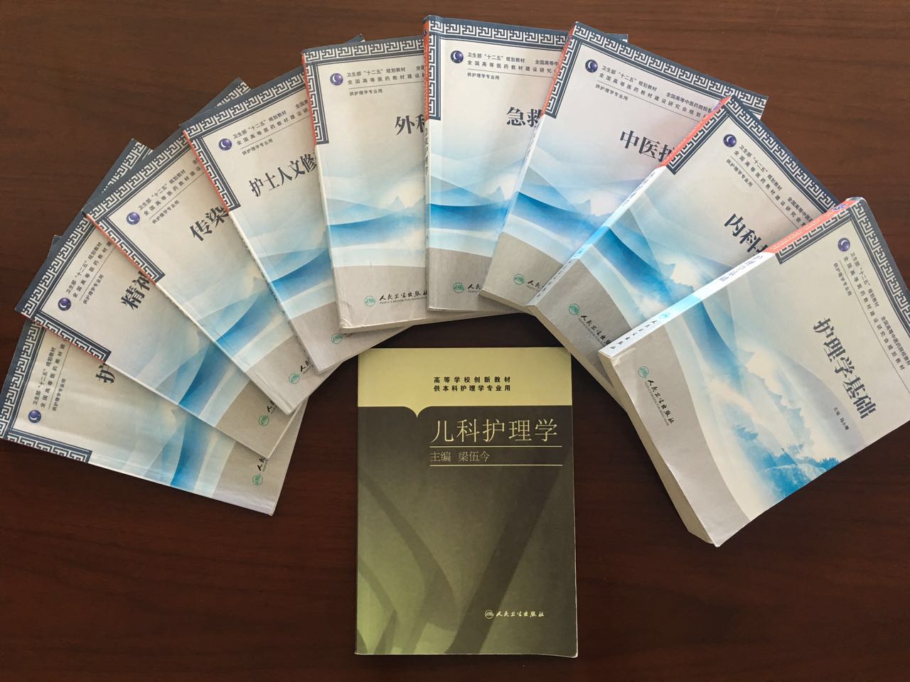教师参编部分人卫教材